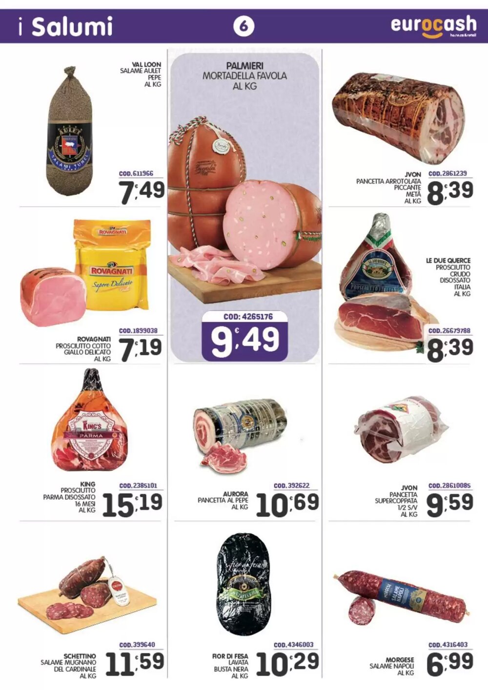 Volantino promozionale Eurocash  valide dal 23/02/2026 - Pagina 6.