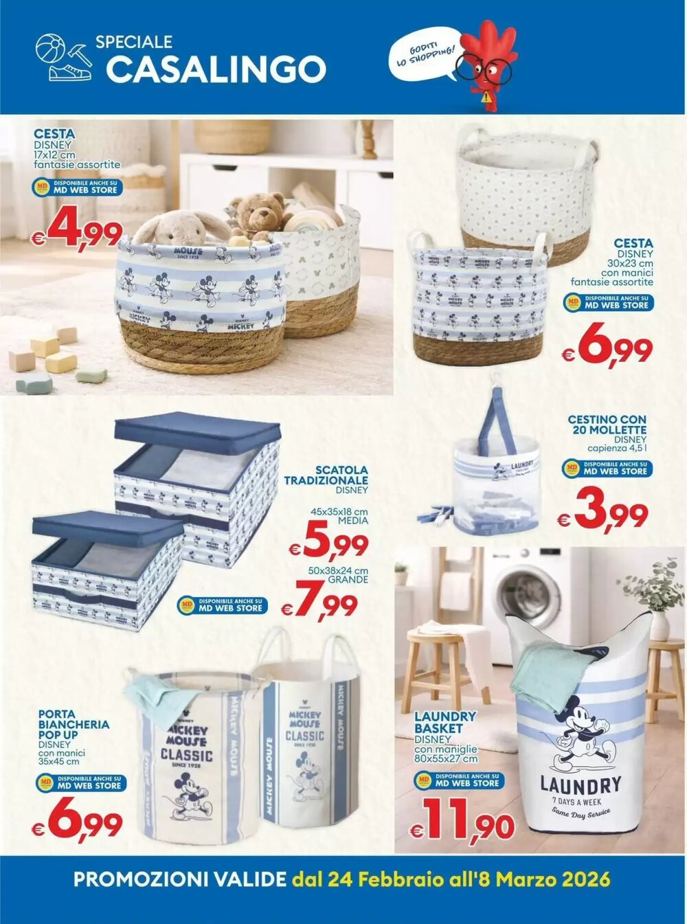 Volantino promozionale MD Discount  valide dal 23/02/2026 - Pagina 20.