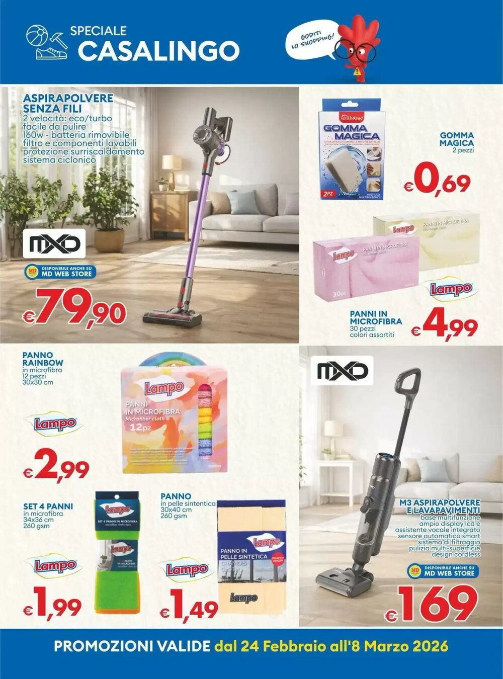Volantino promozionale MD Discount  valide dal 23/02/2026 - Pagina 22.