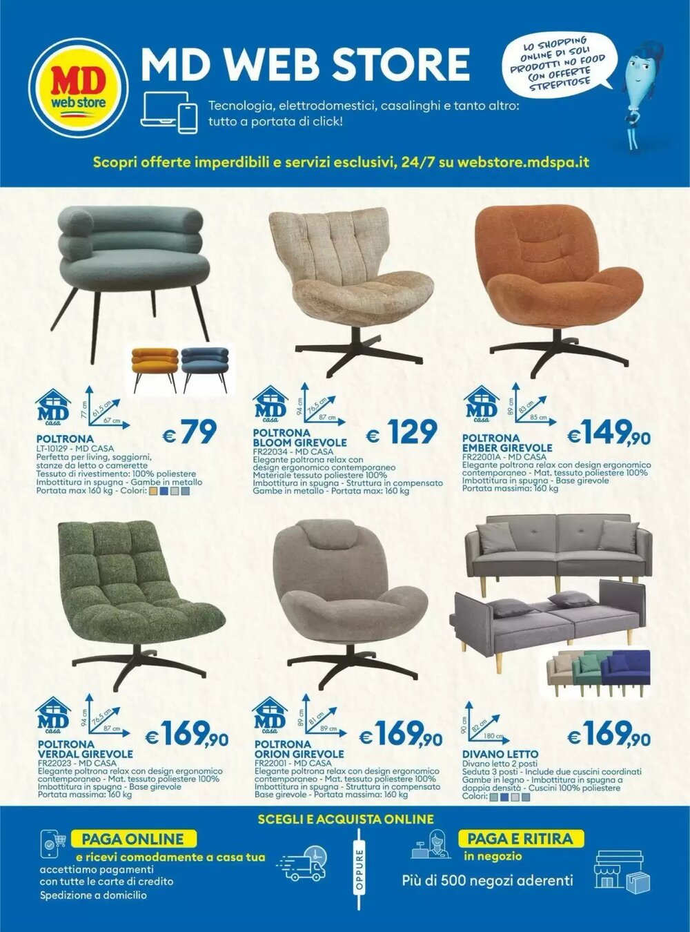 Volantino promozionale MD Discount  valide dal 23/02/2026 - Pagina 26.