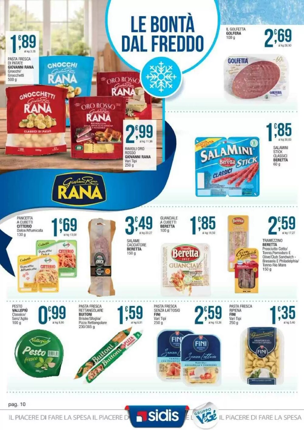 Volantino promozionale Sidis  valide dal 23/02/2026 - Pagina 10.