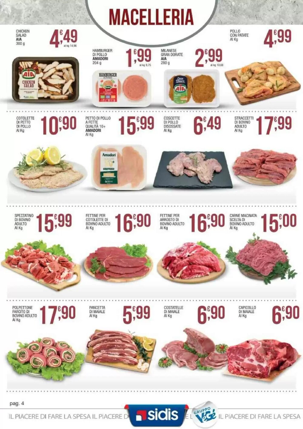 Volantino promozionale Sidis  valide dal 23/02/2026 - Pagina 4.