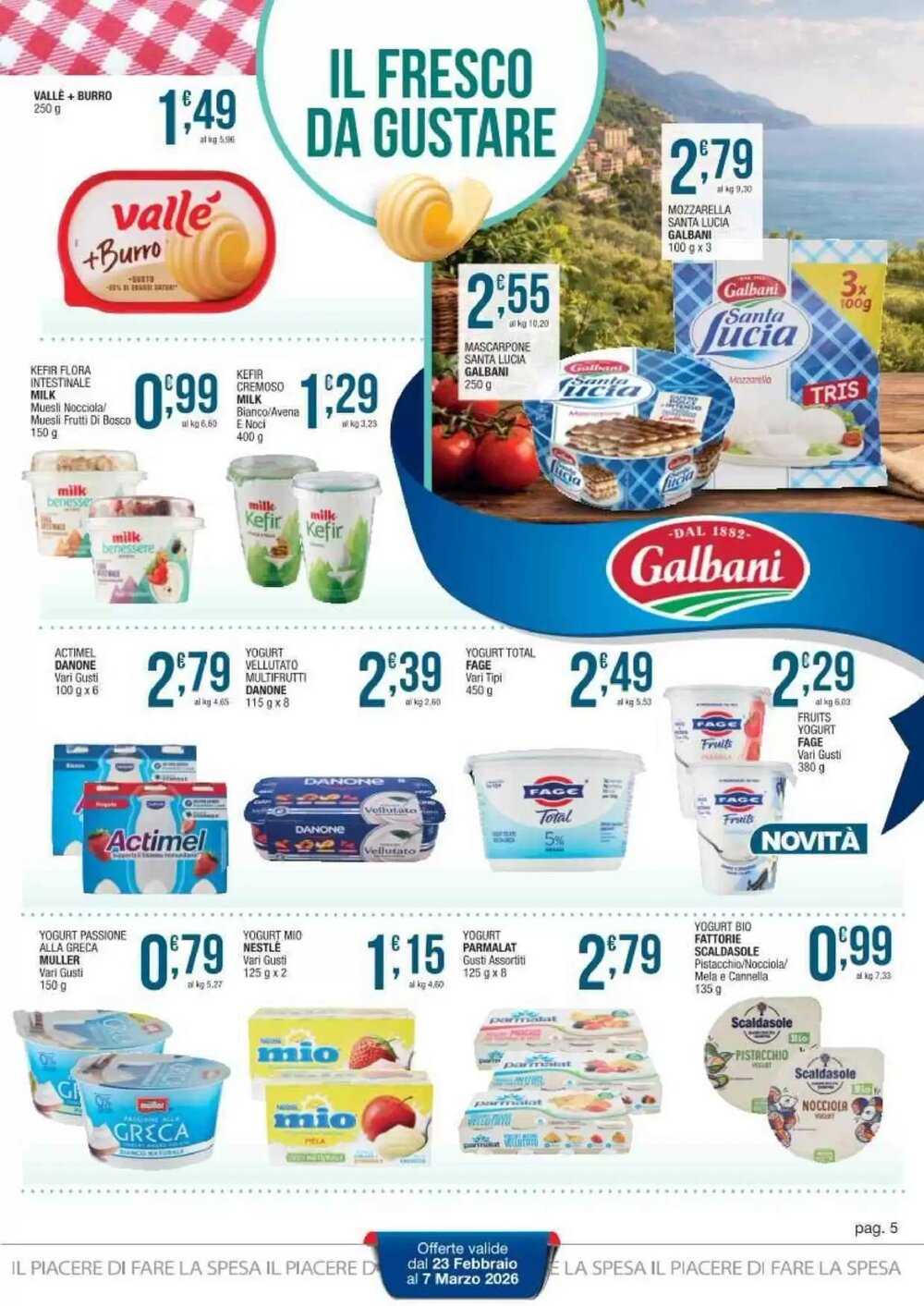 Volantino promozionale Sidis  valide dal 23/02/2026 - Pagina 5.