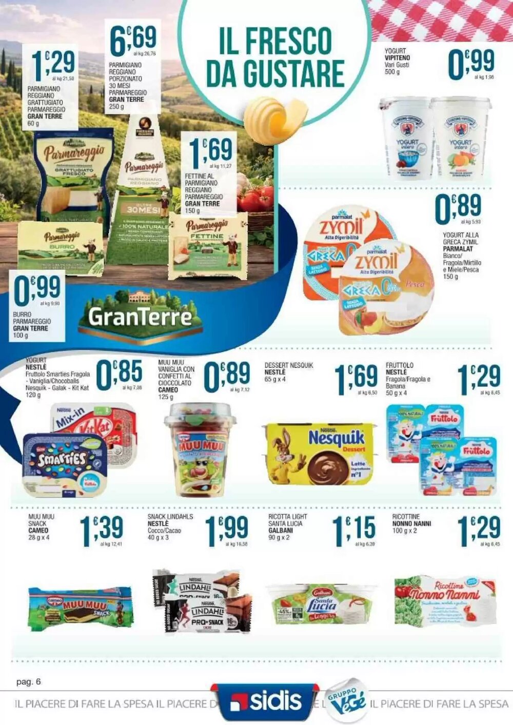 Volantino promozionale Sidis  valide dal 23/02/2026 - Pagina 6.