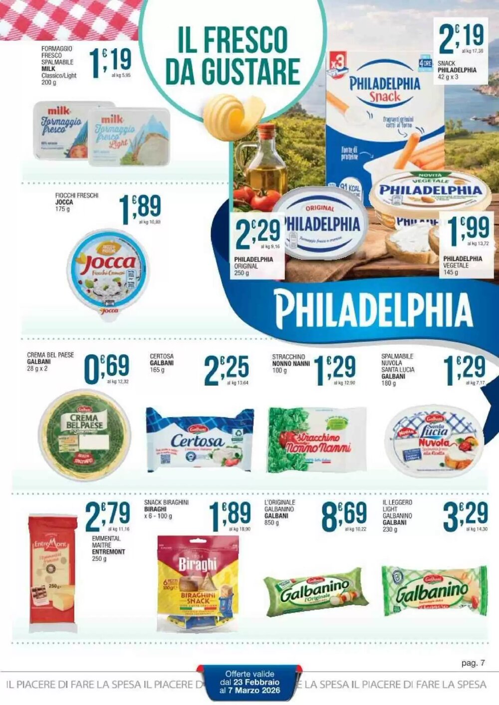 Volantino promozionale Sidis  valide dal 23/02/2026 - Pagina 7.