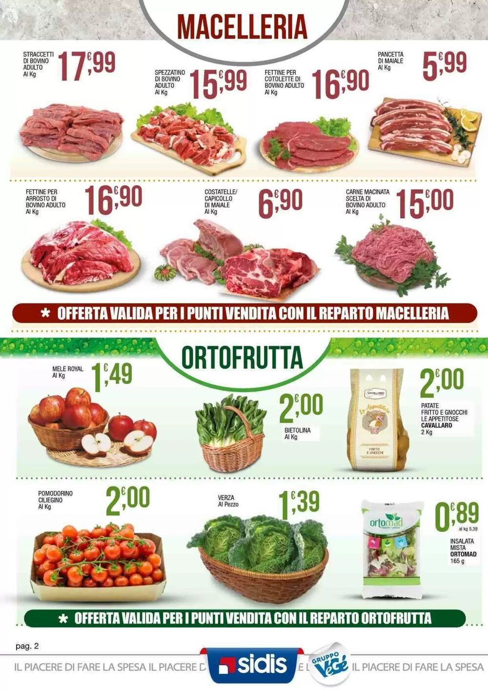 Volantino promozionale Sidis  valide dal 23/02/2026 - Pagina 2.