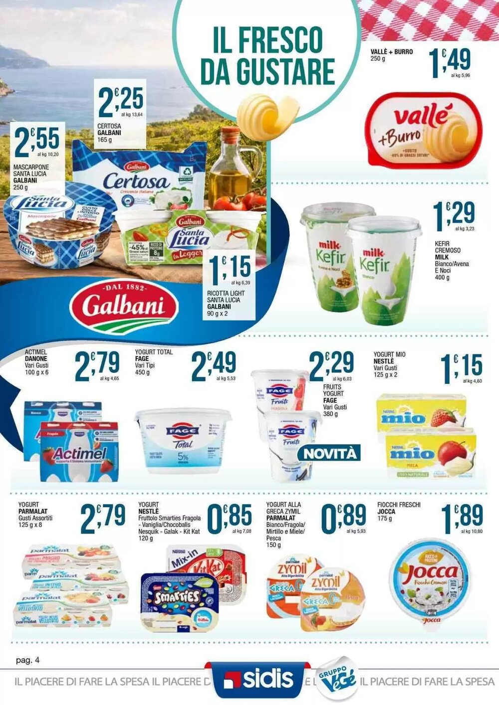 Volantino promozionale Sidis  valide dal 23/02/2026 - Pagina 4.