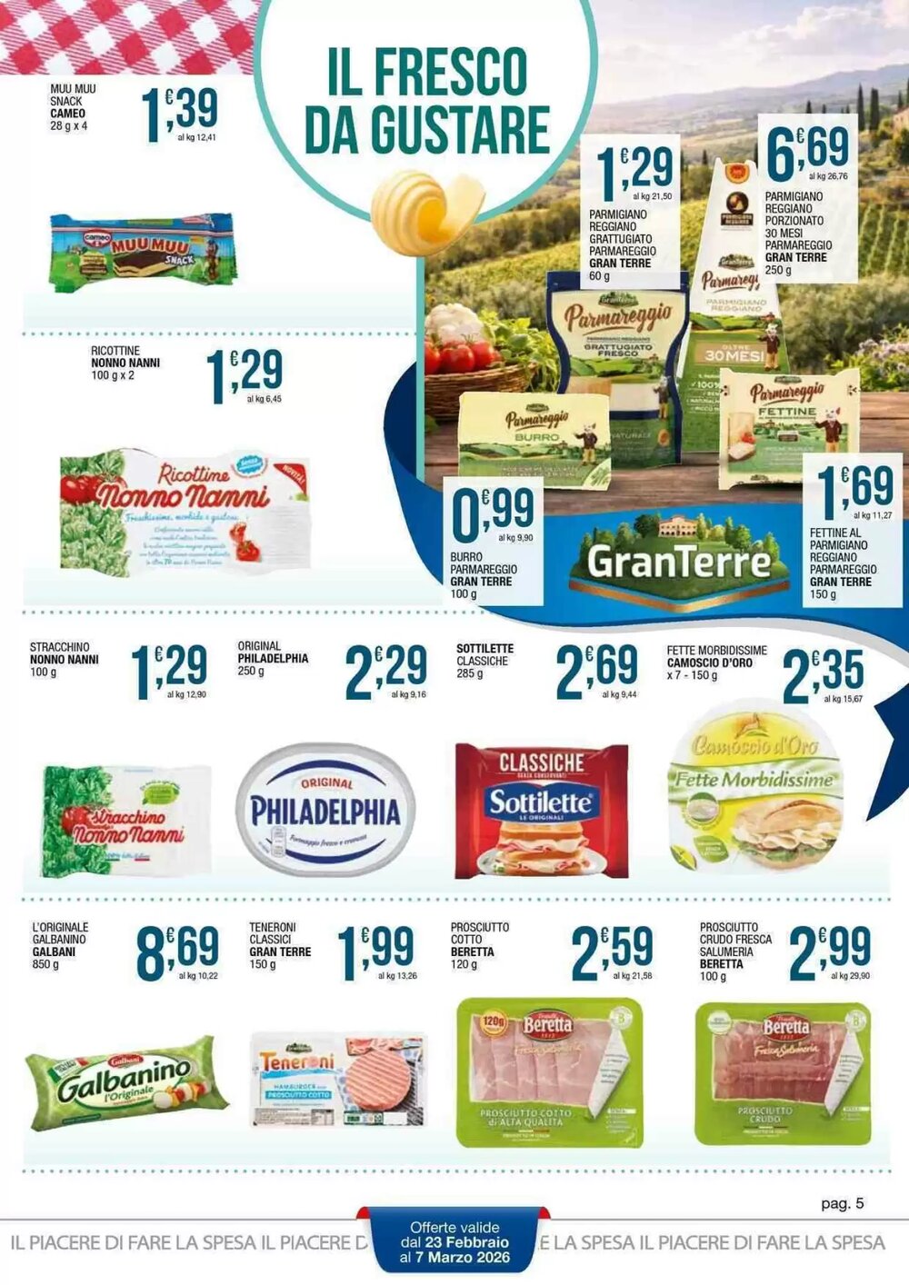 Volantino promozionale Sidis  valide dal 23/02/2026 - Pagina 5.