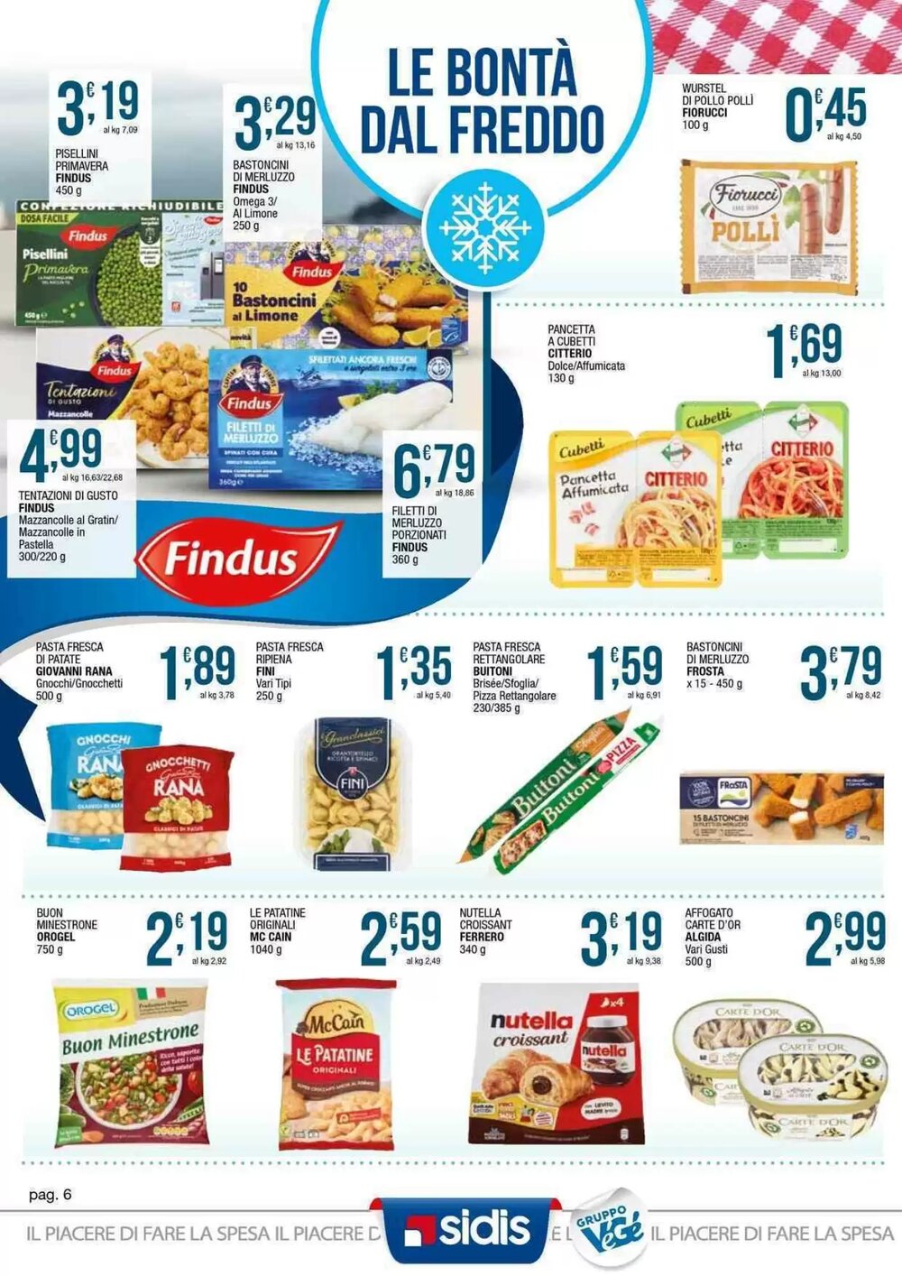 Volantino promozionale Sidis  valide dal 23/02/2026 - Pagina 6.
