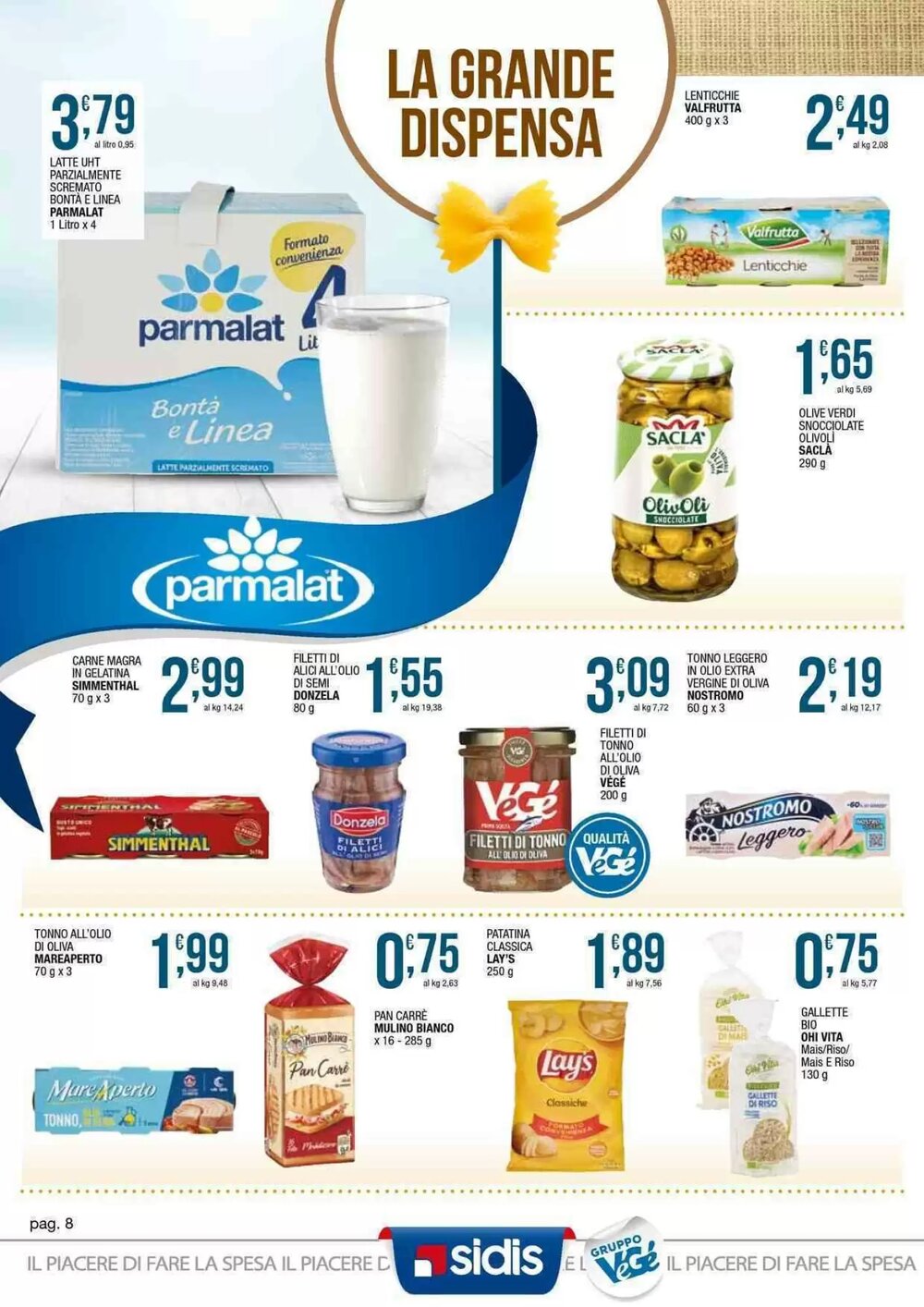 Volantino promozionale Sidis  valide dal 23/02/2026 - Pagina 8.
