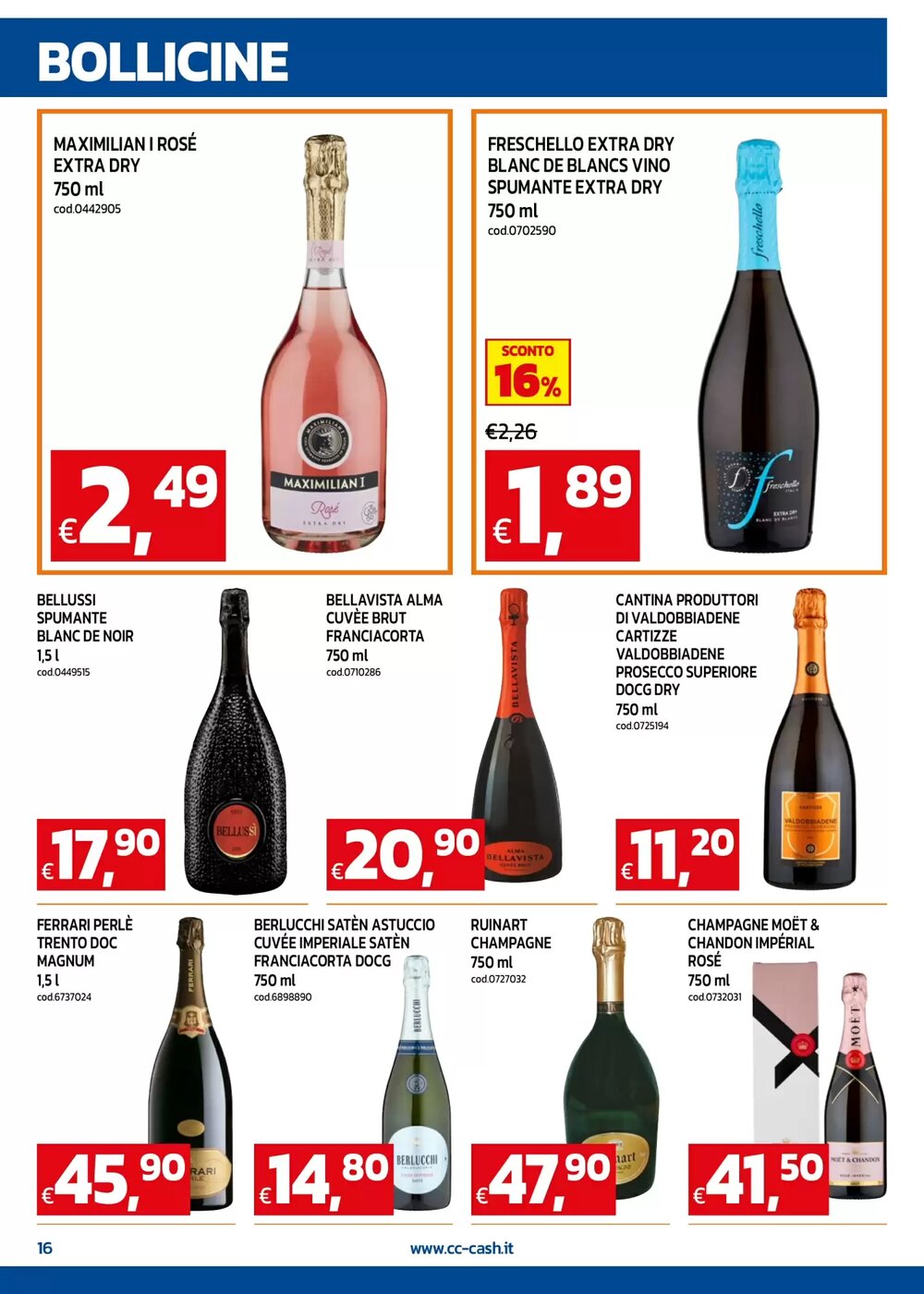 Volantino promozionale C+C maxigross  valide dal 23/02/2026 - Pagina 16.