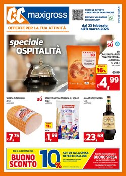 Volantino promozionale C+C maxigross  valide dal 23/02/2026