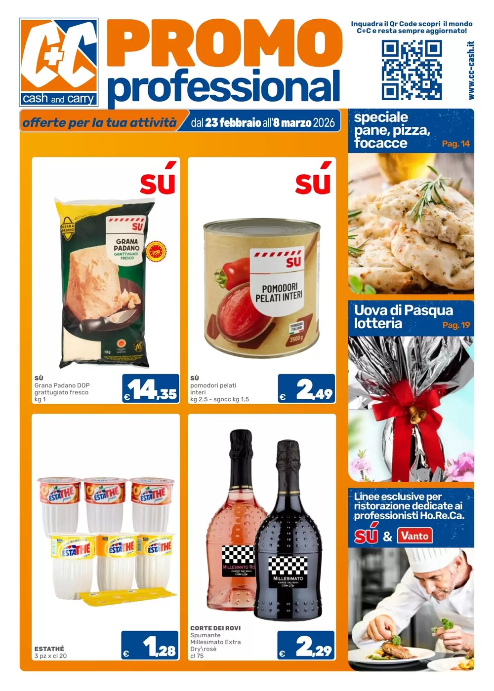 Volantino promozionale C+C Cash and Carry  valide dal 23/02/2026 - Pagina 1.
