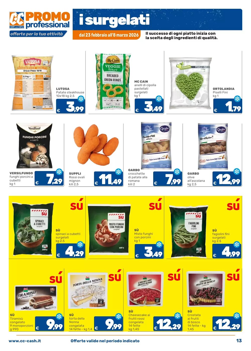 Volantino promozionale C+C Cash and Carry  valide dal 23/02/2026 - Pagina 13.