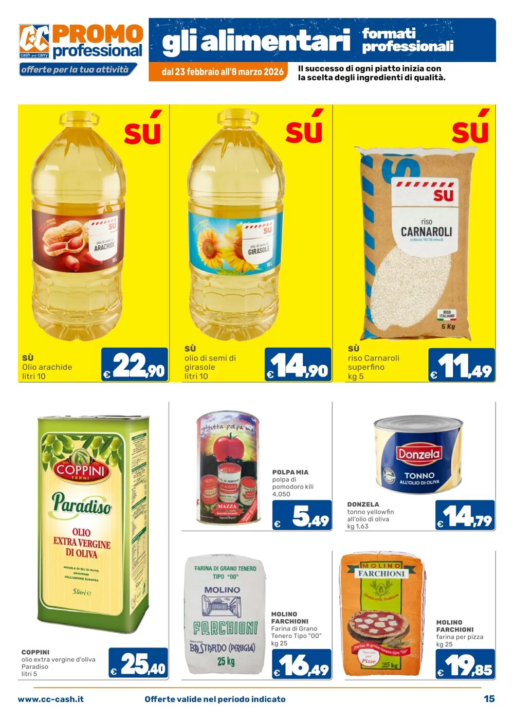 Volantino promozionale C+C Cash and Carry  valide dal 23/02/2026 - Pagina 16.