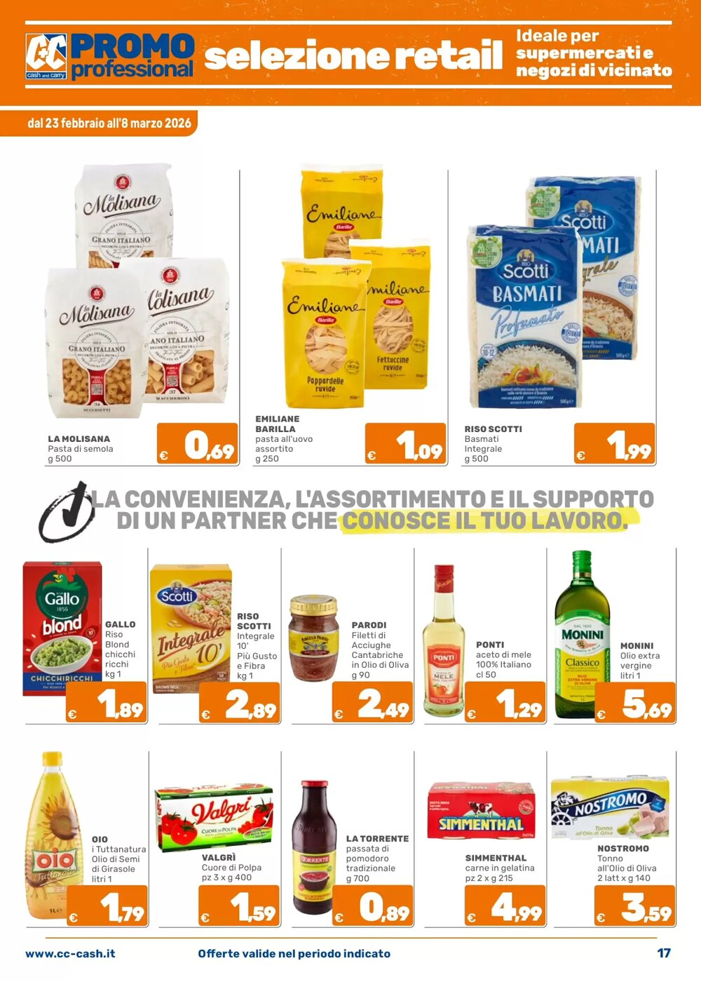 Volantino promozionale C+C Cash and Carry  valide dal 23/02/2026 - Pagina 18.