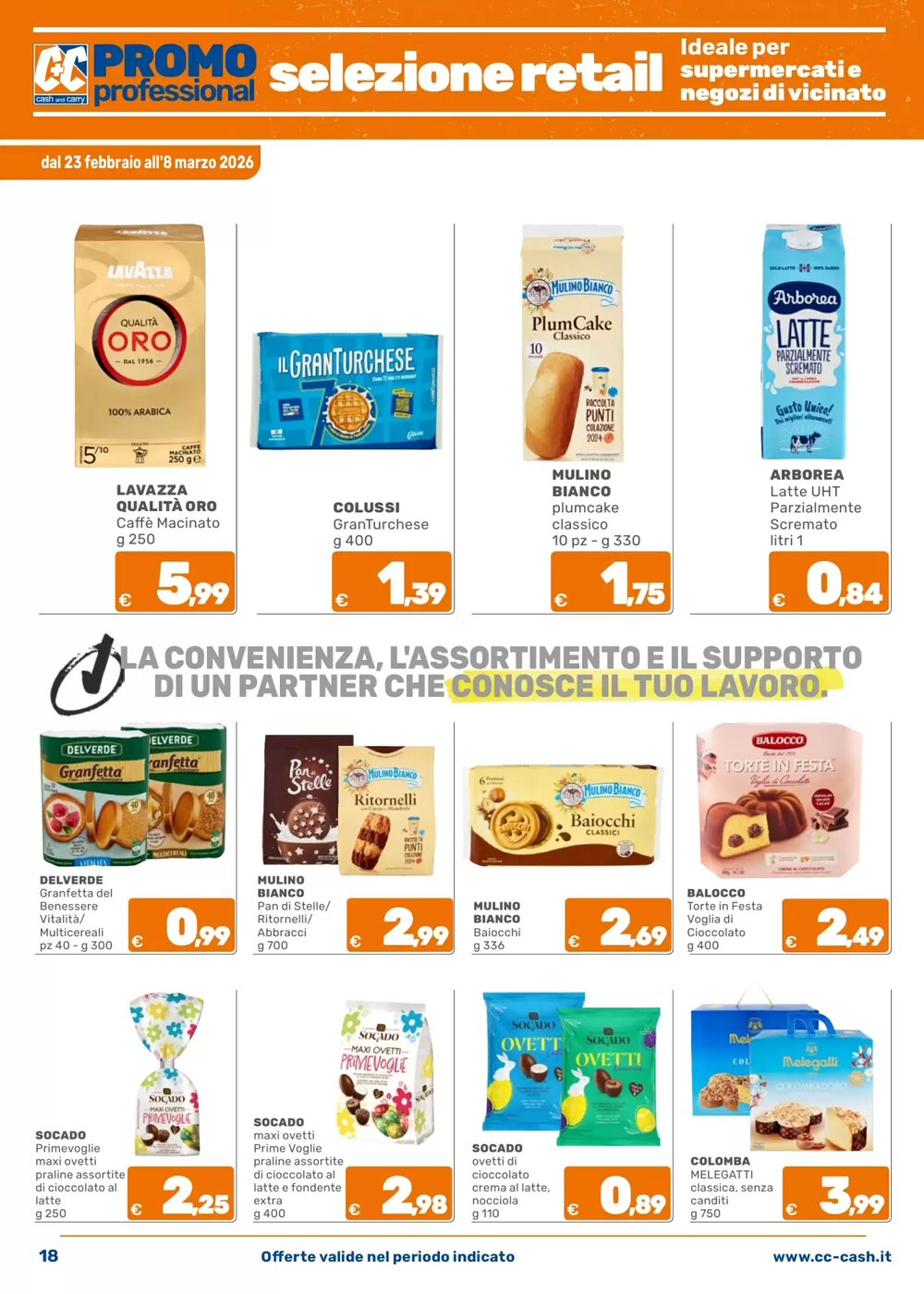 Volantino promozionale C+C Cash and Carry  valide dal 23/02/2026 - Pagina 19.