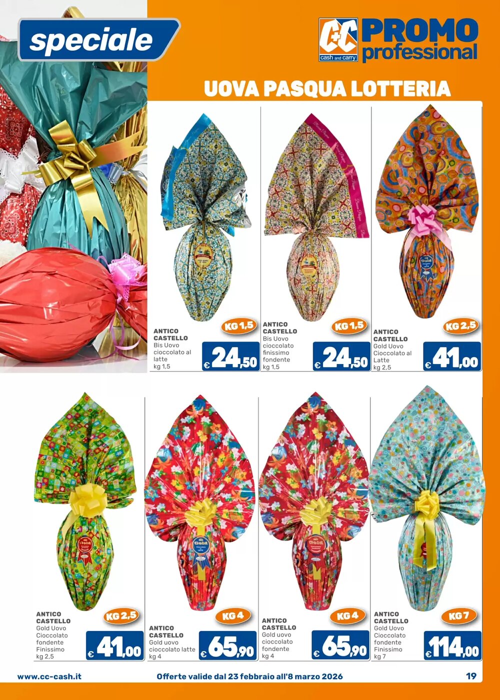 Volantino promozionale C+C Cash and Carry  valide dal 23/02/2026 - Pagina 20.