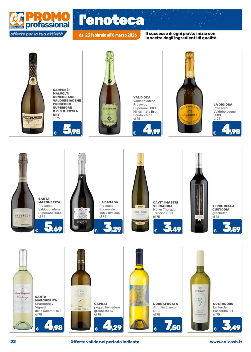 Volantino promozionale C+C Cash and Carry  valide dal 23/02/2026 - Pagina 23.
