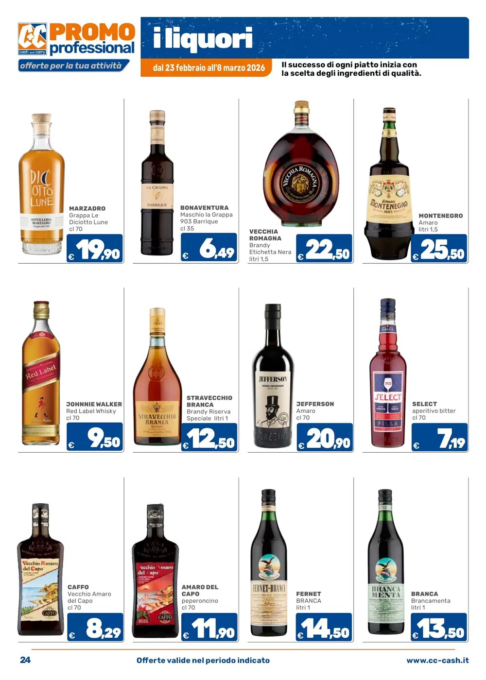 Volantino promozionale C+C Cash and Carry  valide dal 23/02/2026 - Pagina 25.