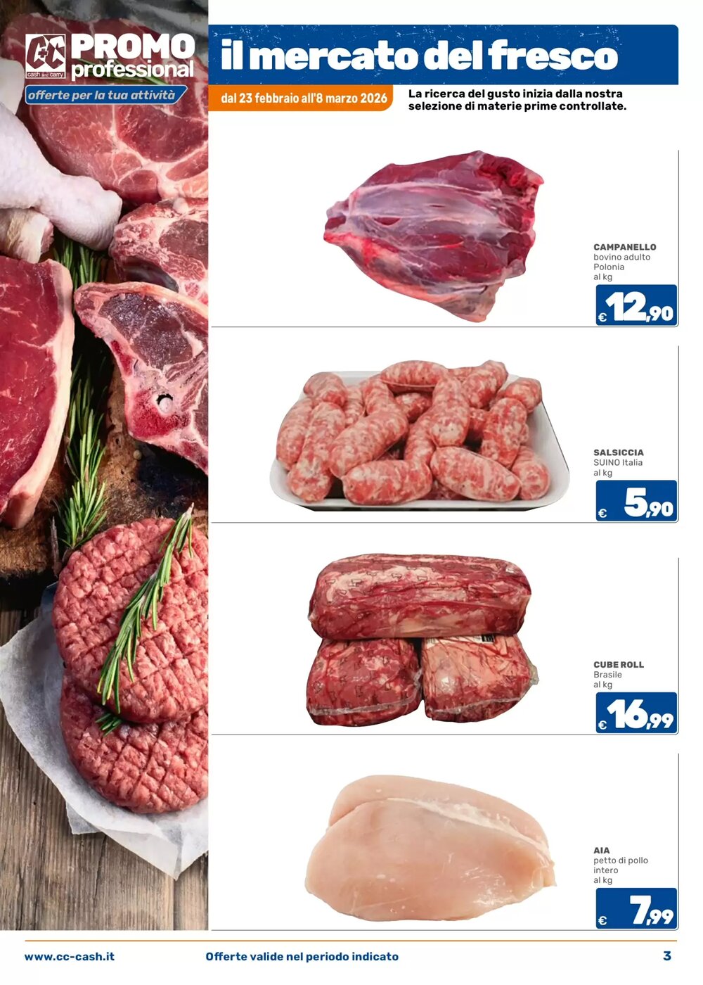 Volantino promozionale C+C Cash and Carry  valide dal 23/02/2026 - Pagina 3.