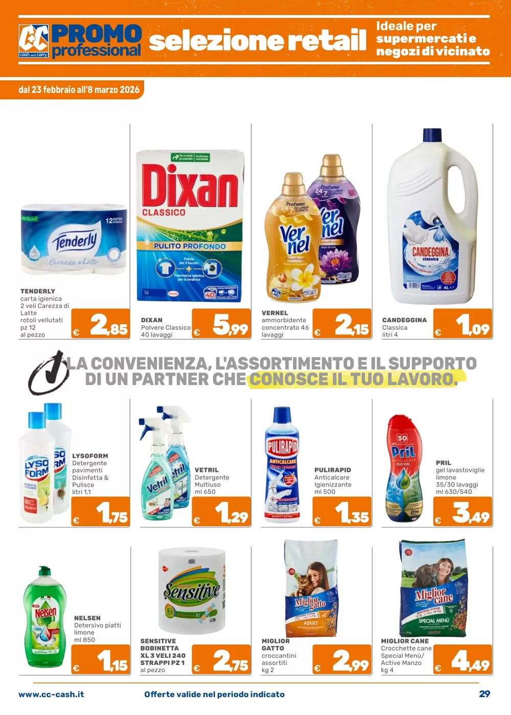 Volantino promozionale C+C Cash and Carry  valide dal 23/02/2026 - Pagina 31.