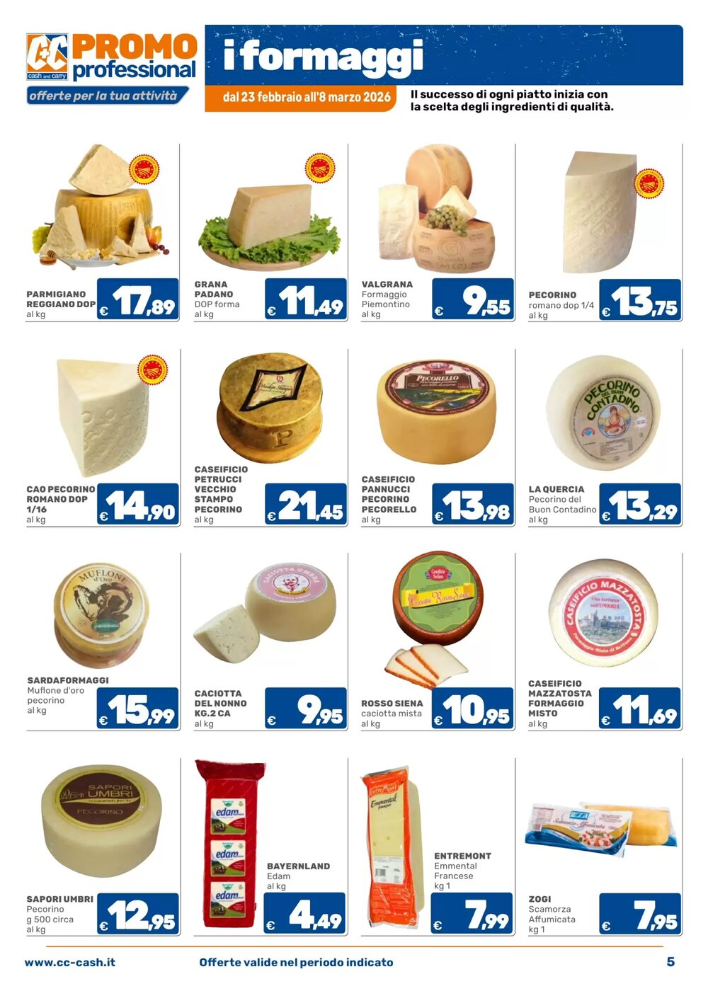 Volantino promozionale C+C Cash and Carry  valide dal 23/02/2026 - Pagina 5.