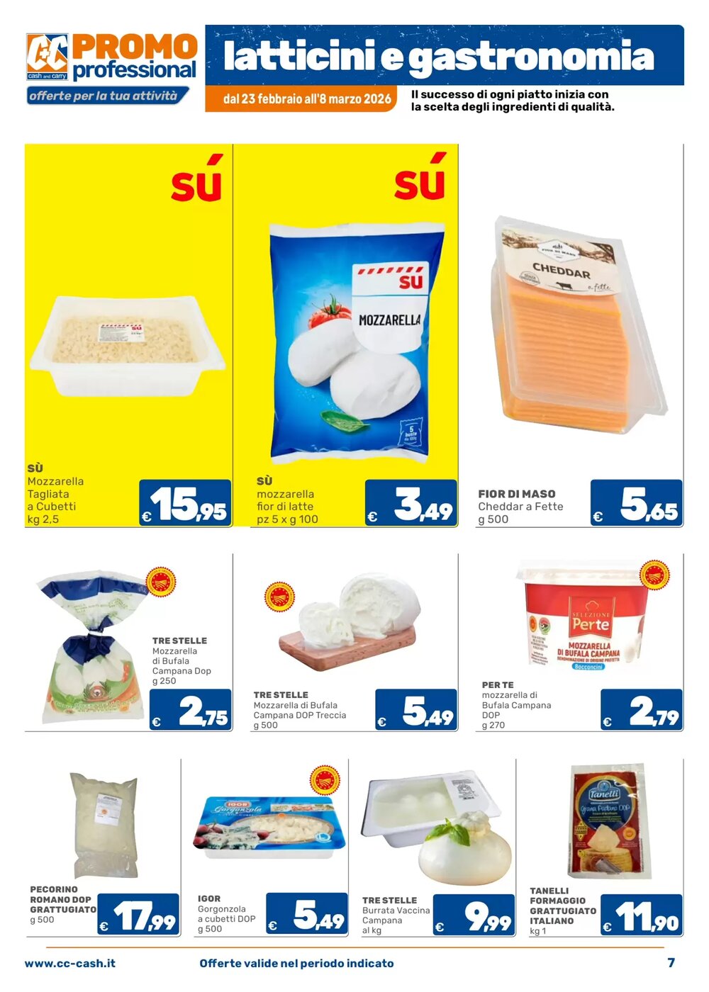 Volantino promozionale C+C Cash and Carry  valide dal 23/02/2026 - Pagina 7.