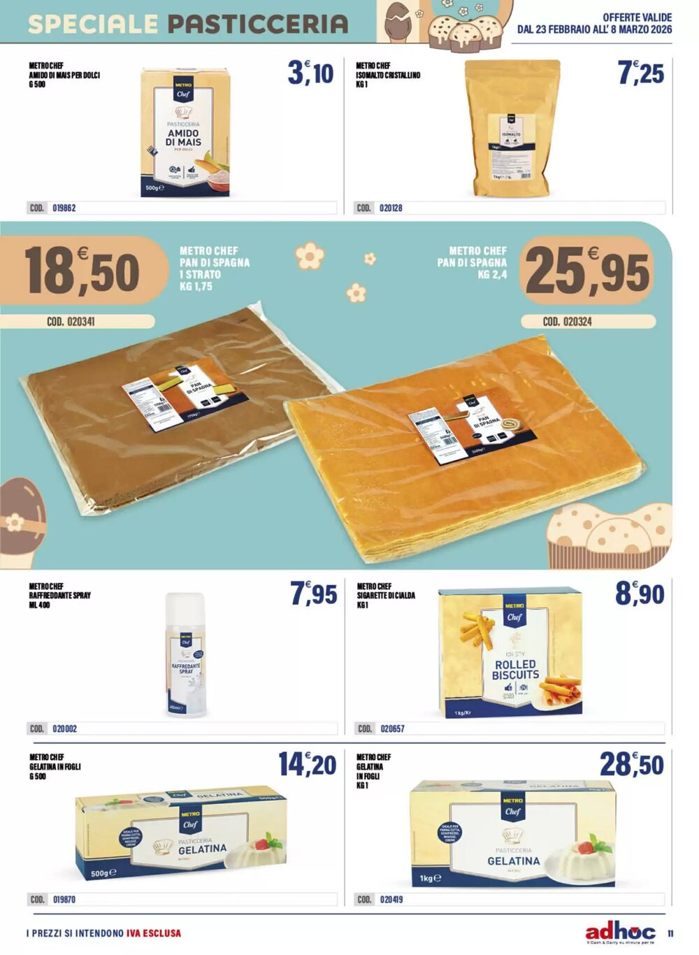 Volantino promozionale Adhoc  valide dal 23/02/2026 - Pagina 11.