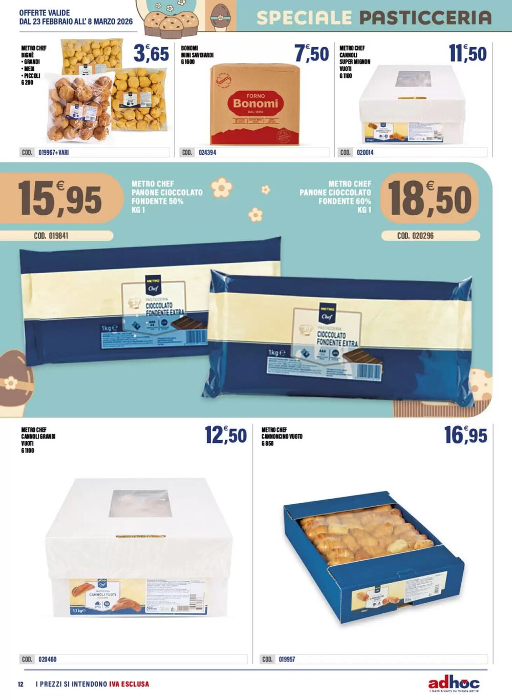 Volantino promozionale Adhoc  valide dal 23/02/2026 - Pagina 12.