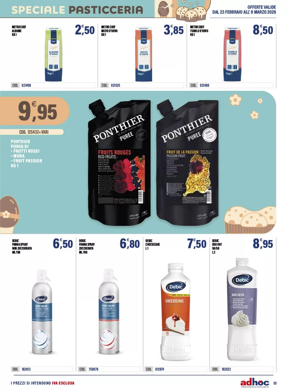 Volantino promozionale Adhoc  valide dal 23/02/2026 - Pagina 13.