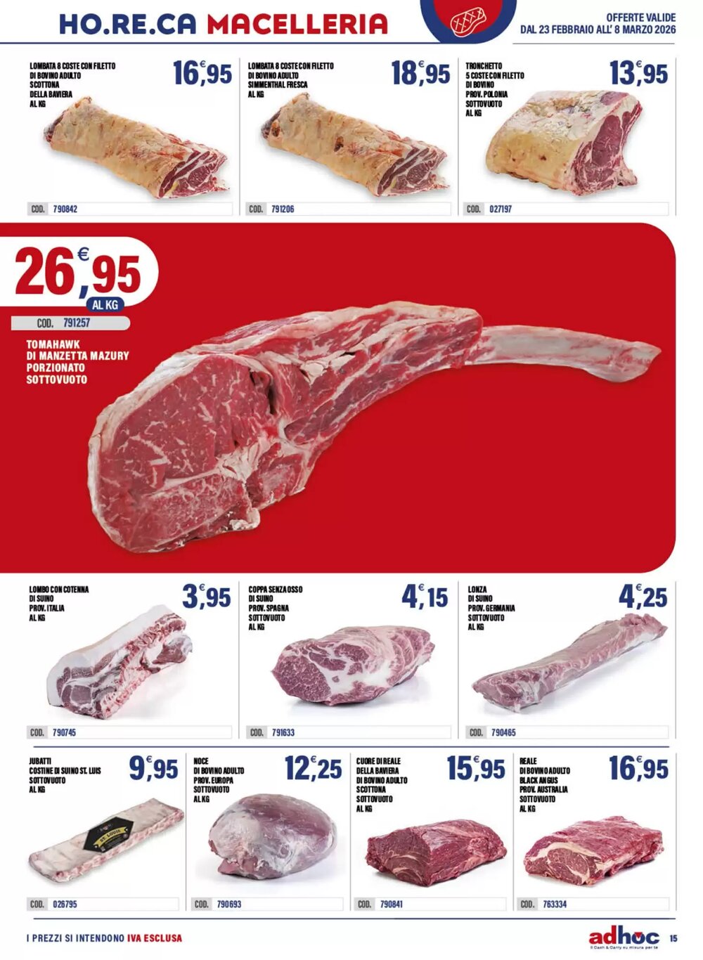 Volantino promozionale Adhoc  valide dal 23/02/2026 - Pagina 15.