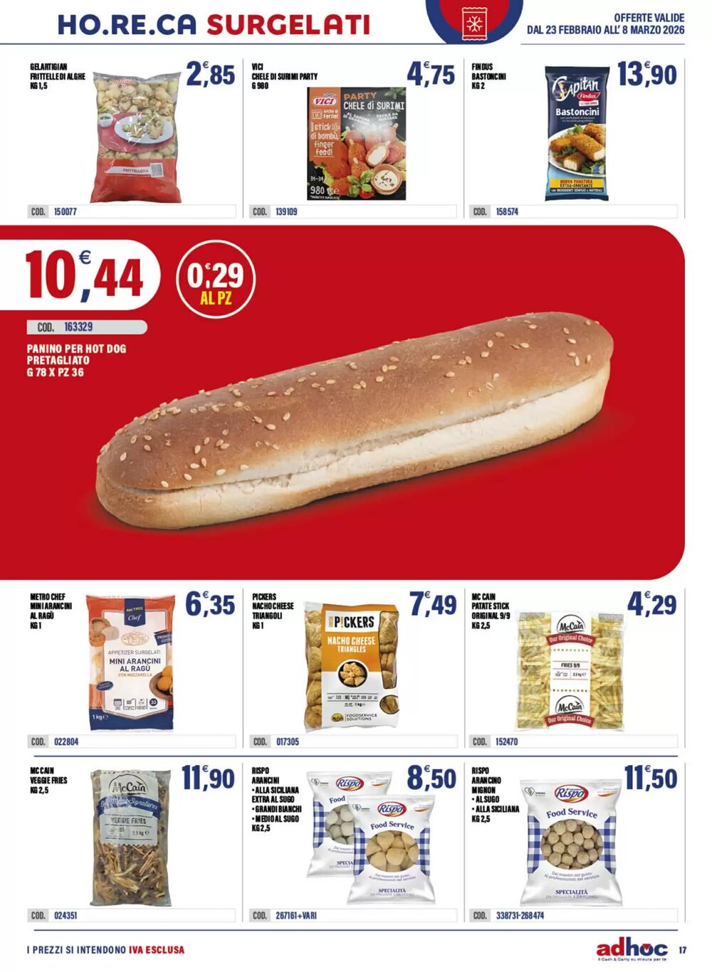 Volantino promozionale Adhoc  valide dal 23/02/2026 - Pagina 17.