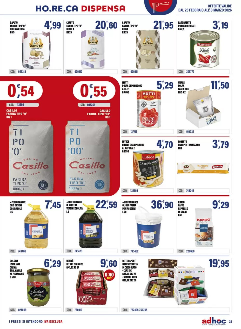 Volantino promozionale Adhoc  valide dal 23/02/2026 - Pagina 25.