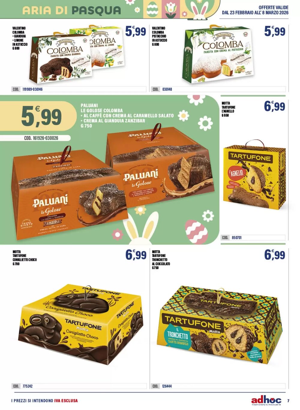Volantino promozionale Adhoc  valide dal 23/02/2026 - Pagina 7.