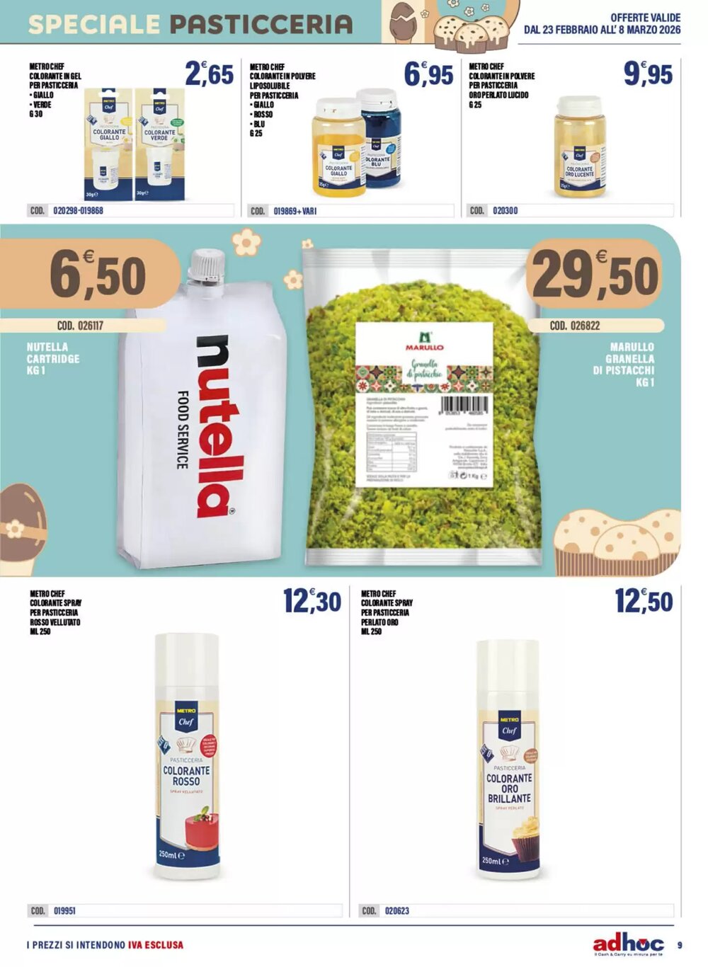 Volantino promozionale Adhoc  valide dal 23/02/2026 - Pagina 9.