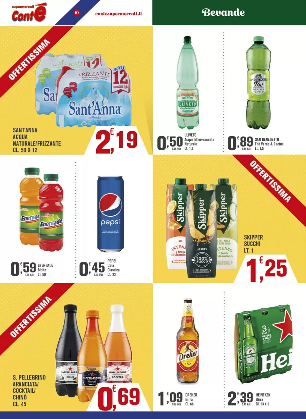 Volantino promozionale Conté Supermercati  valide dal 23/02/2026 - Pagina 10.