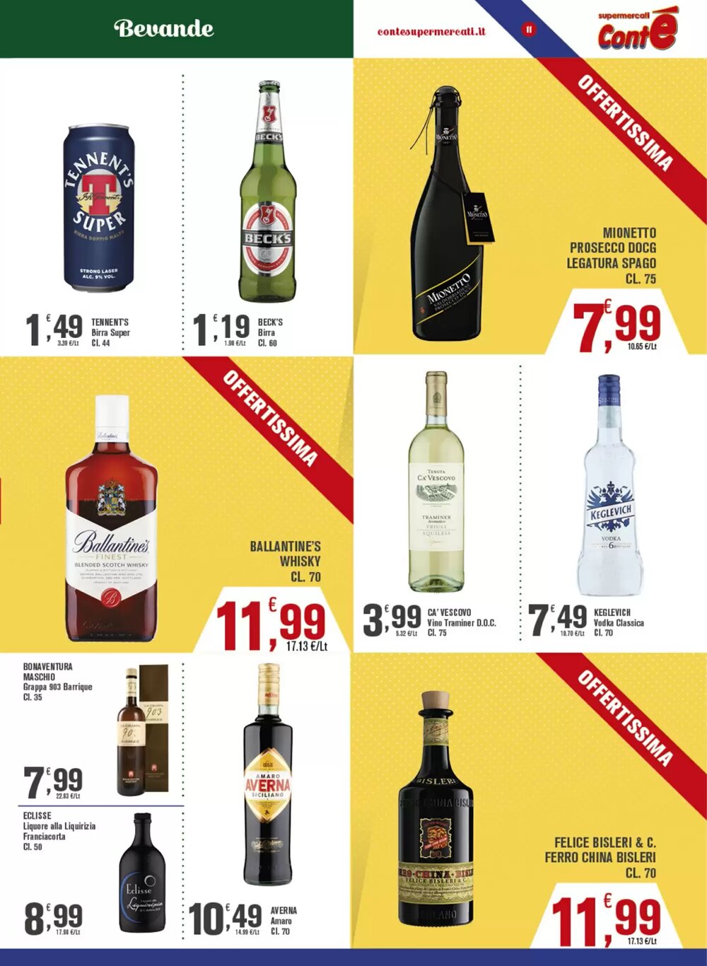 Volantino promozionale Conté Supermercati  valide dal 23/02/2026 - Pagina 11.