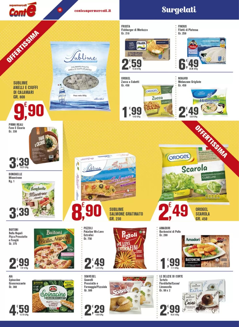 Volantino promozionale Conté Supermercati  valide dal 23/02/2026 - Pagina 12.