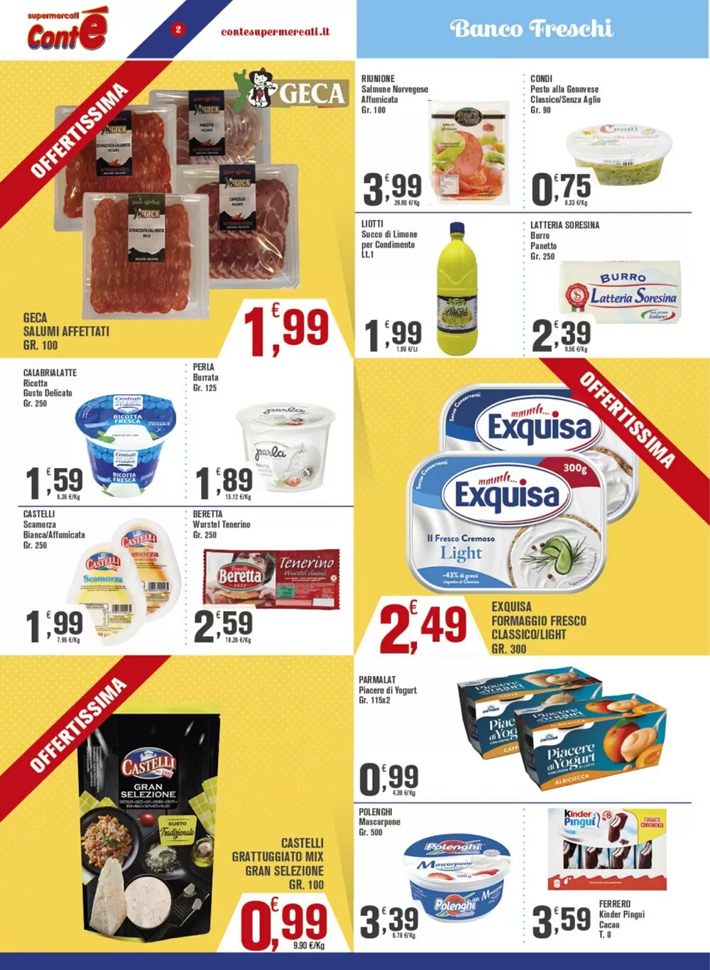 Volantino promozionale Conté Supermercati  valide dal 23/02/2026 - Pagina 2.