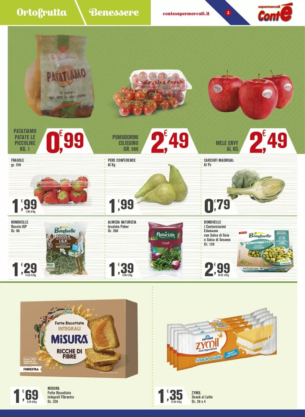 Volantino promozionale Conté Supermercati  valide dal 23/02/2026 - Pagina 5.