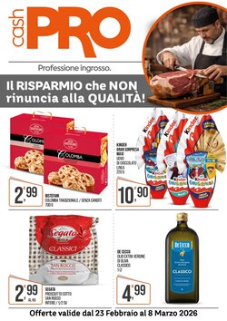 Volantino promozionale Cash pro  valide dal 23/02/2026