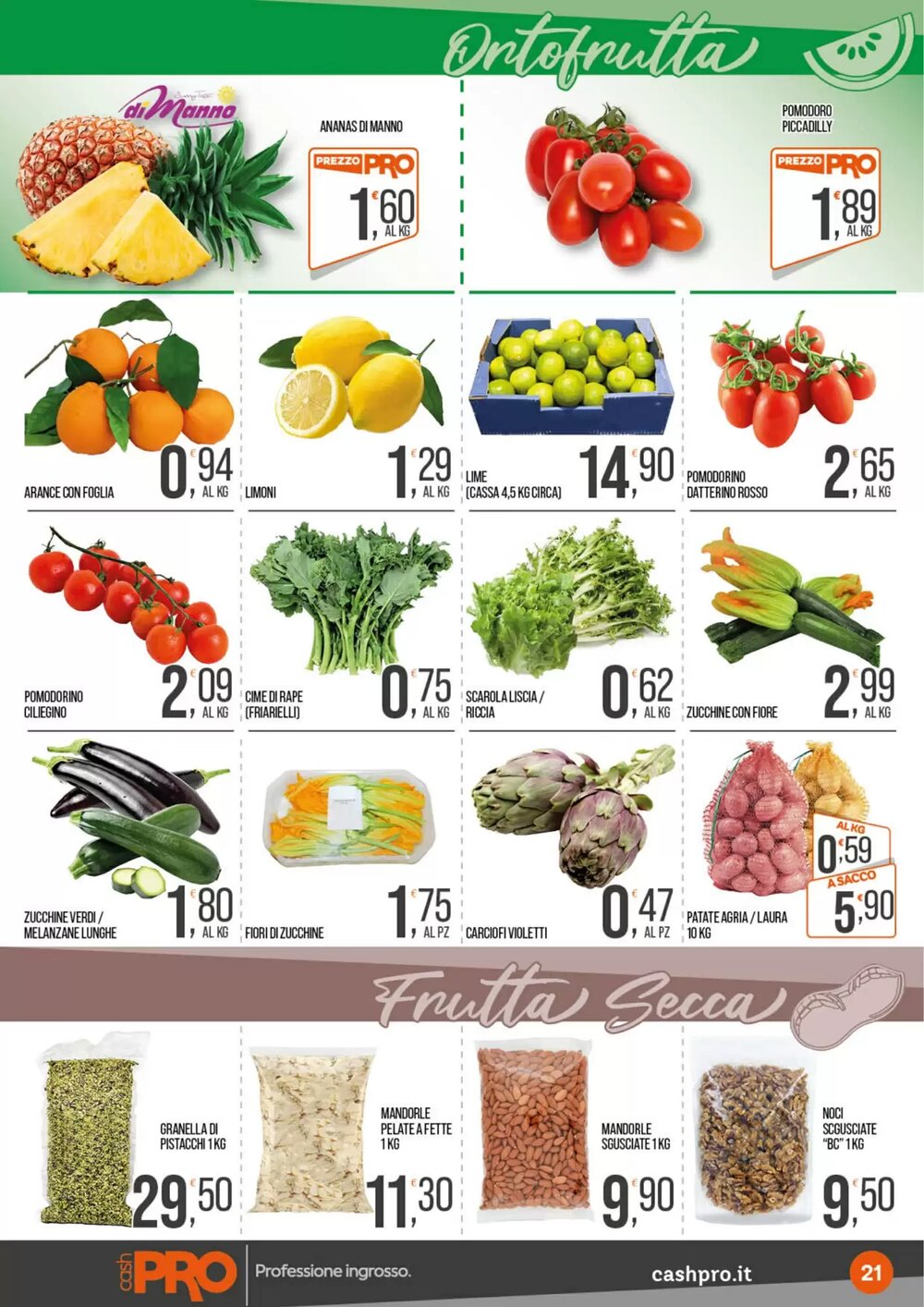 Volantino promozionale Cash pro  valide dal 23/02/2026 - Pagina 21.