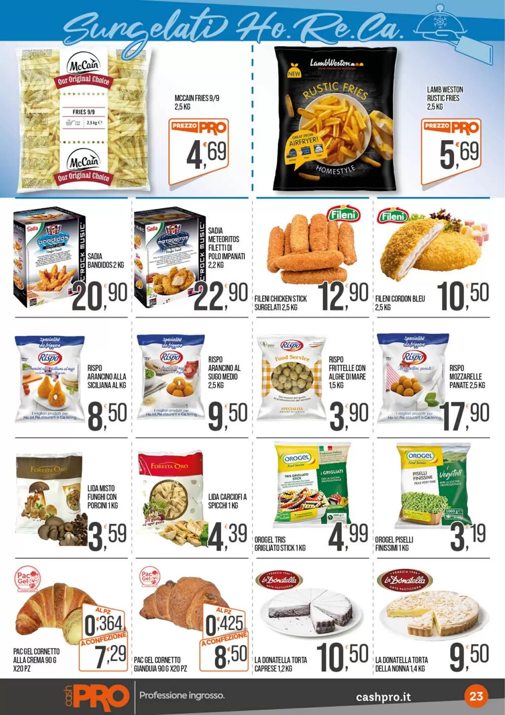 Volantino promozionale Cash pro  valide dal 23/02/2026 - Pagina 23.