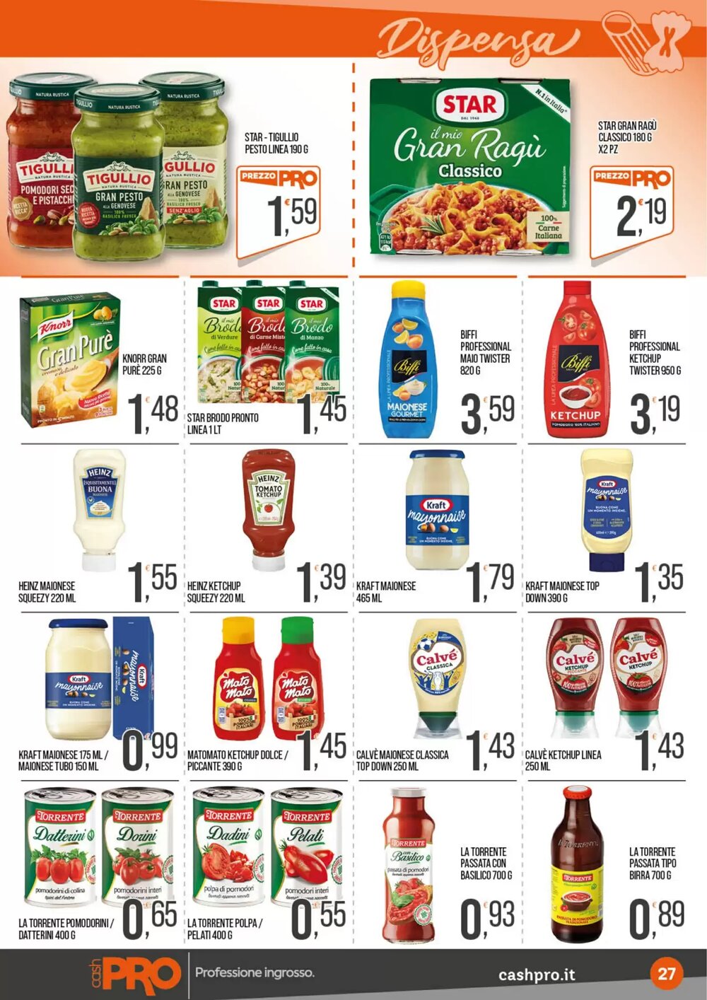 Volantino promozionale Cash pro  valide dal 23/02/2026 - Pagina 27.