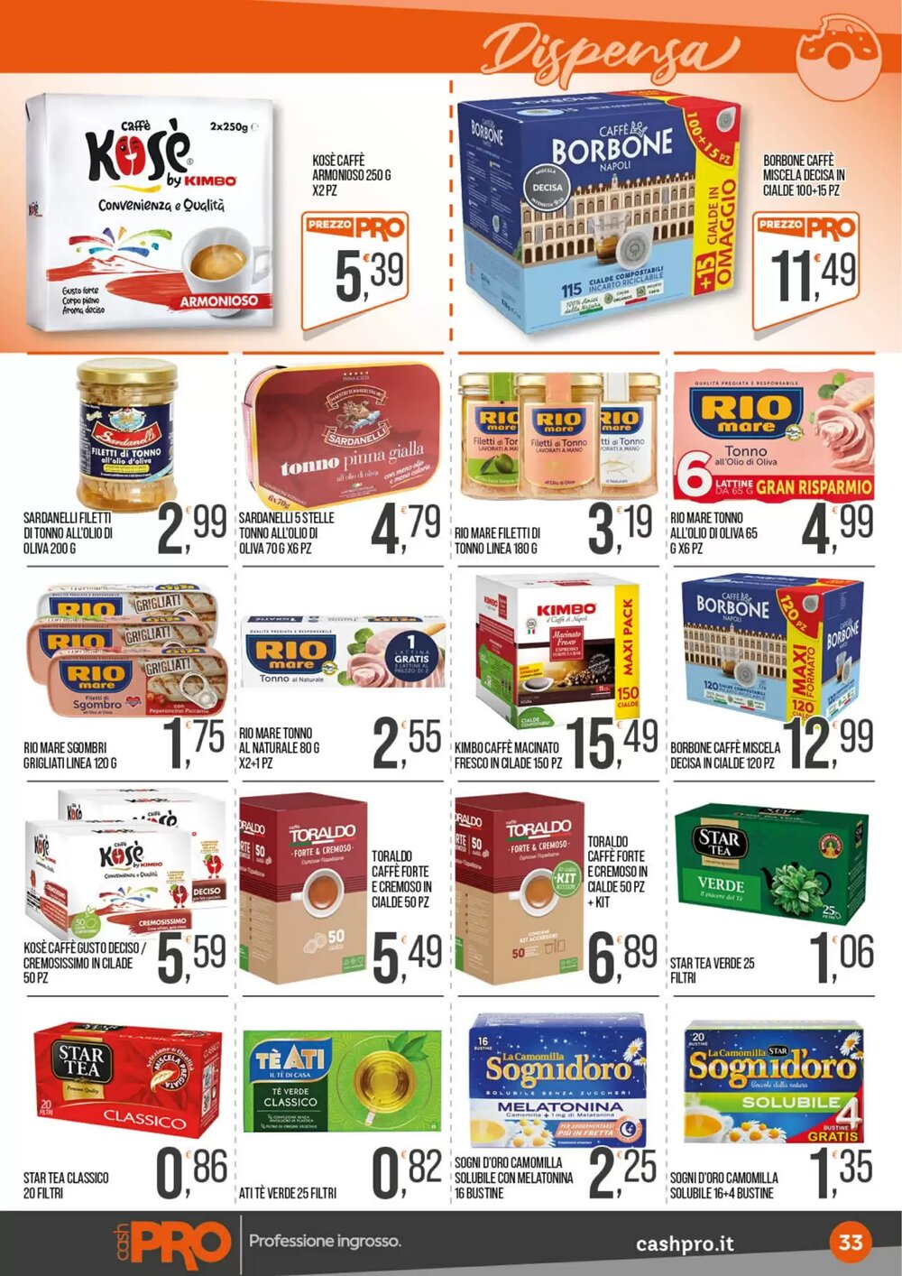 Volantino promozionale Cash pro  valide dal 23/02/2026 - Pagina 33.