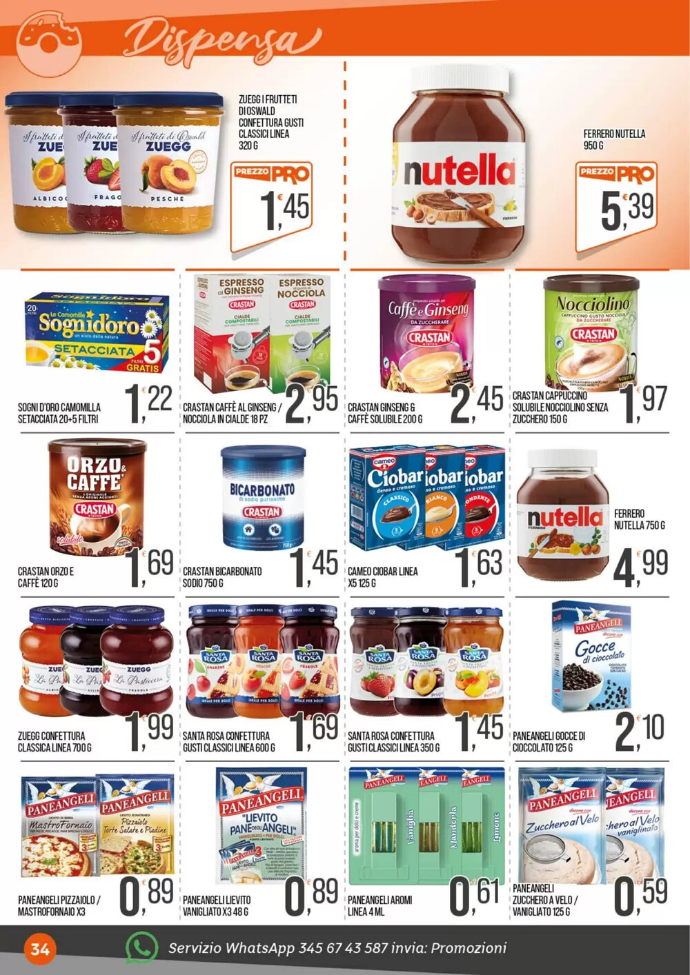 Volantino promozionale Cash pro  valide dal 23/02/2026 - Pagina 34.