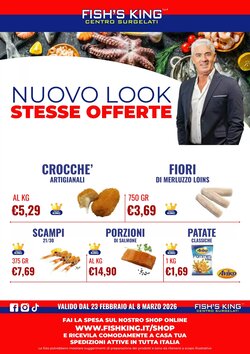 Volantino promozionale Fish's King  valide dal 23/02/2026