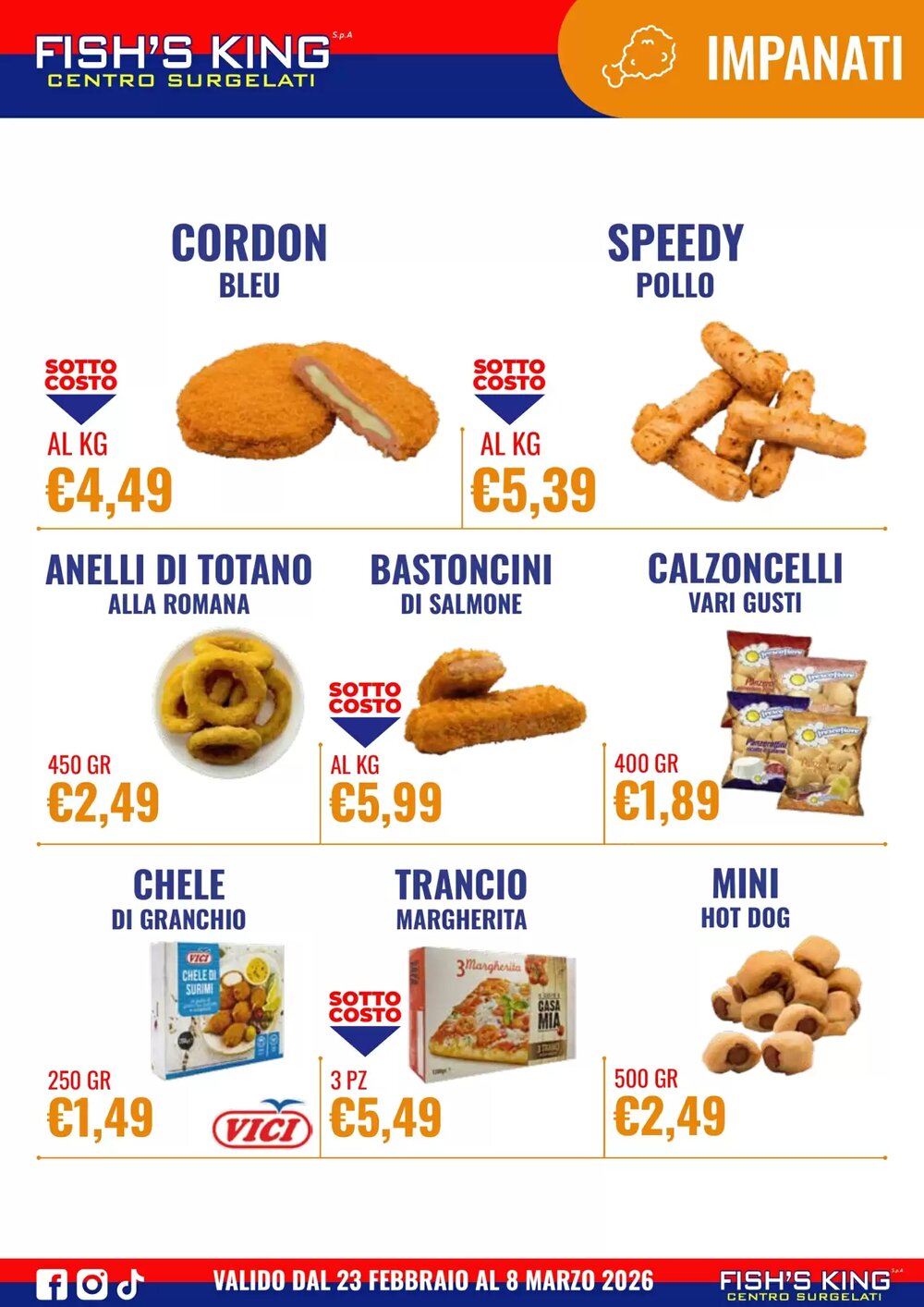 Volantino promozionale Fish's King  valide dal 23/02/2026 - Pagina 3.