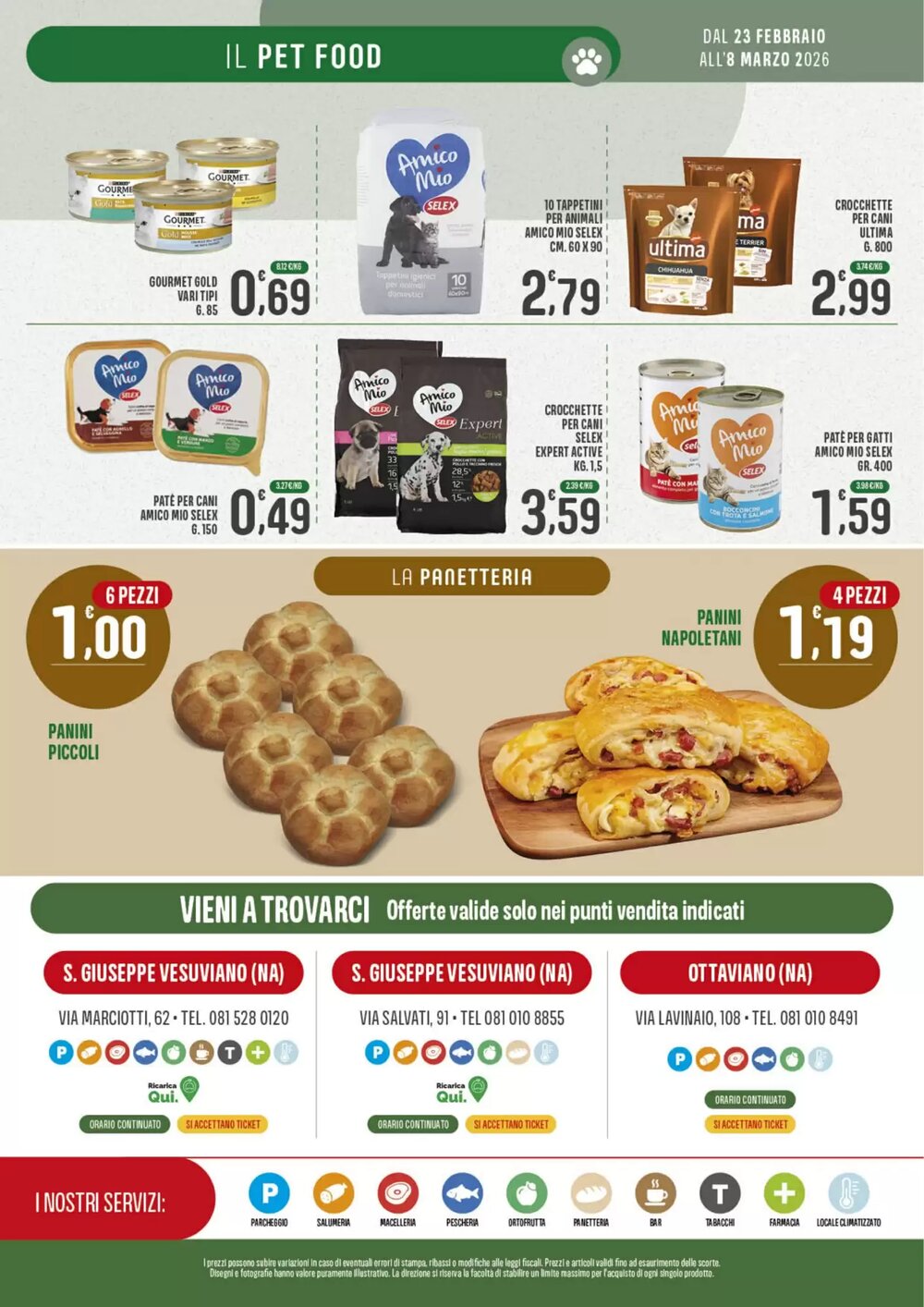 Volantino promozionale La Mimosa Supermercati  valide dal 23/02/2026 - Pagina 16.